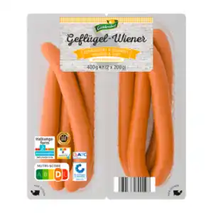 GÜLDENHOF Geflügel-Wiener 400g