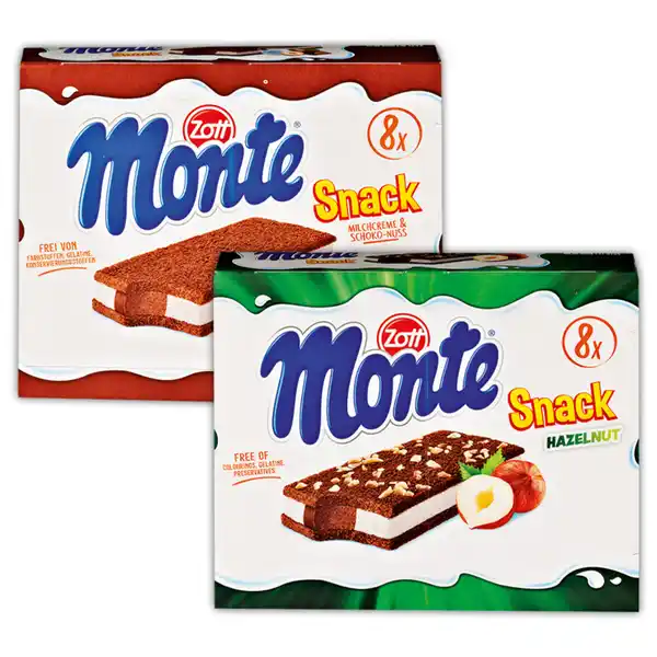 Bild 1 von Zott Monte Snack 8er