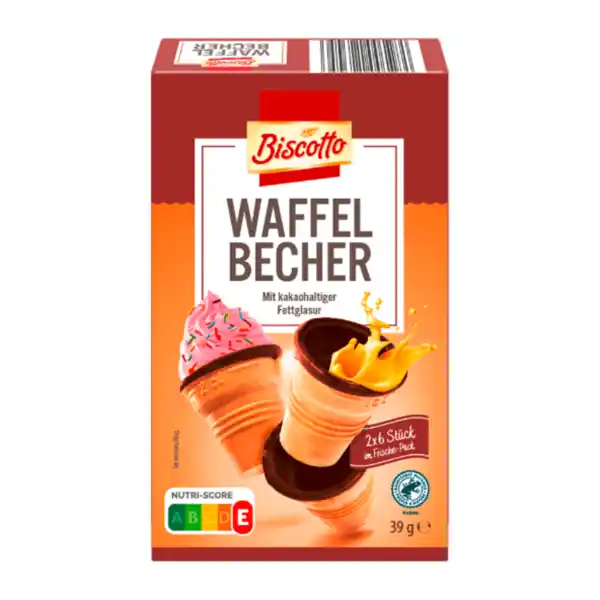 Bild 1 von BISCOTTO Waffelbecher 39g