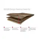 Bild 2 von EGGER Bioboden »Home Design GreenTec«, Elva Eiche weiss (EHD027), BxL: 193 x 1292 mm, Stärke: 7,5 mm