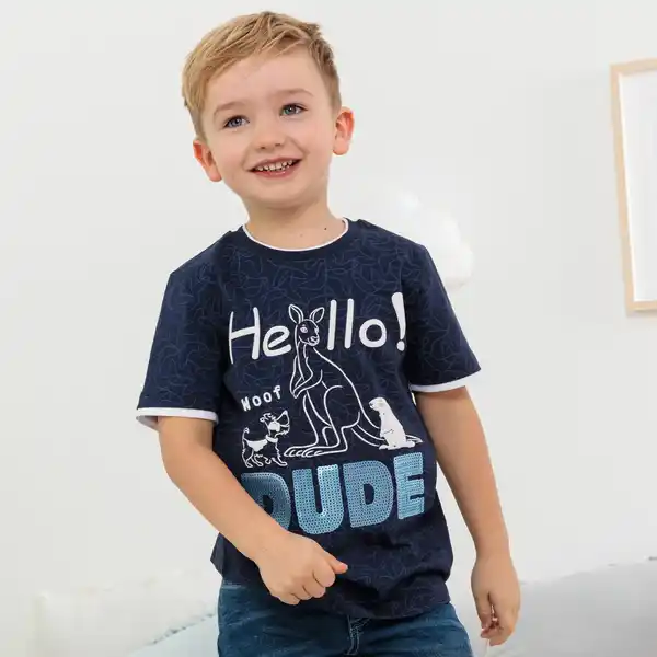 Bild 1 von Kinder-Jungen-T-Shirt mit Druck