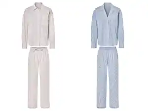 esmara® Damen Pyjama, mit Brusttasche