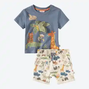 Baby-Jungen-Set mit Palmenmotiv, 2-teilig