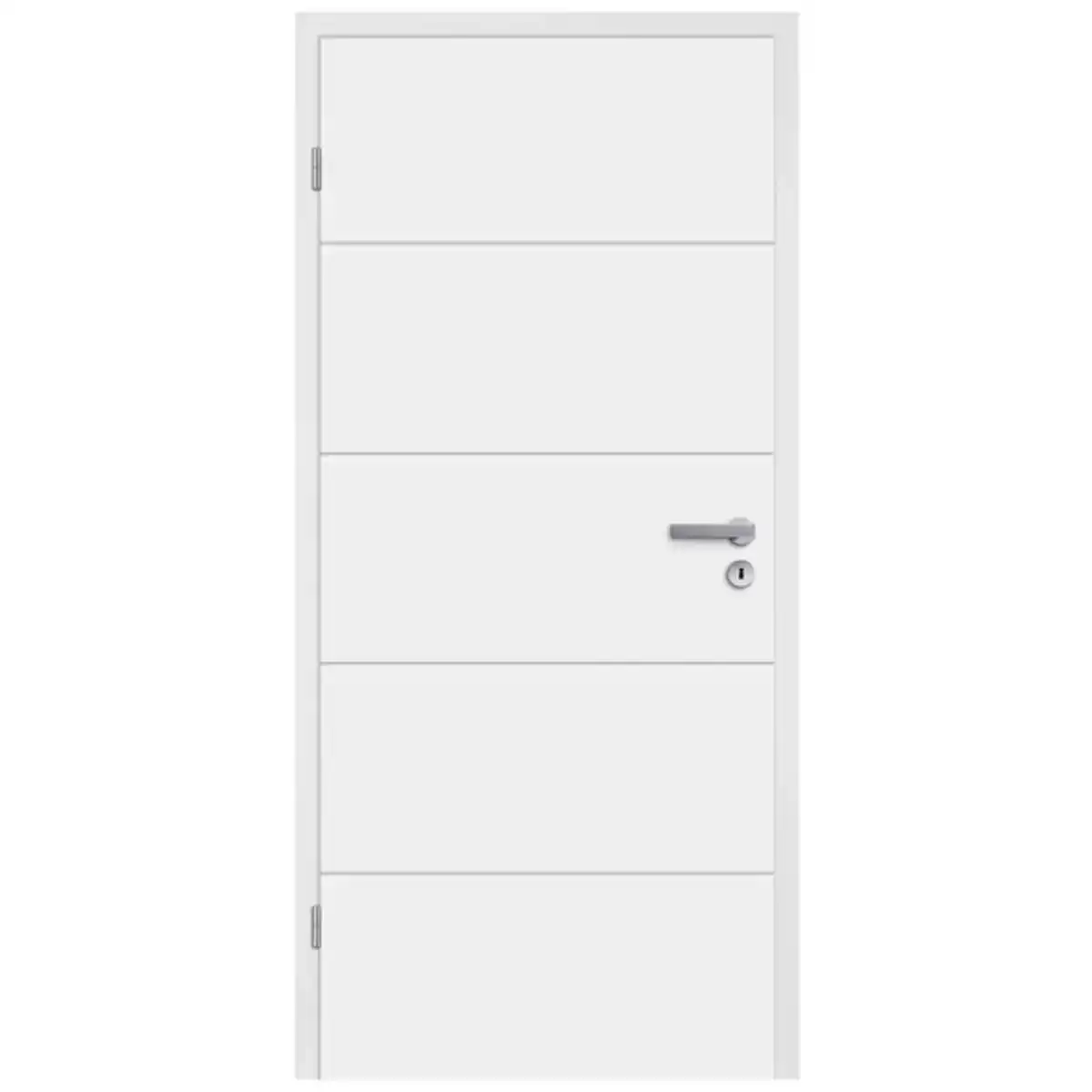 Bild 1 von TÜRELEMENTE BORNE Tür »Fila 5 Weißlack«, links, 86 x 198,5 cm