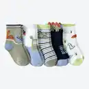 Bild 3 von Baby-Jungen-Socken mit Dino-Motiven, 5er-Pack