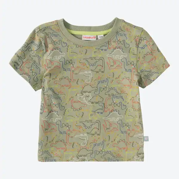 Bild 1 von Baby-Jungen-T-Shirt mit Dino-Muster