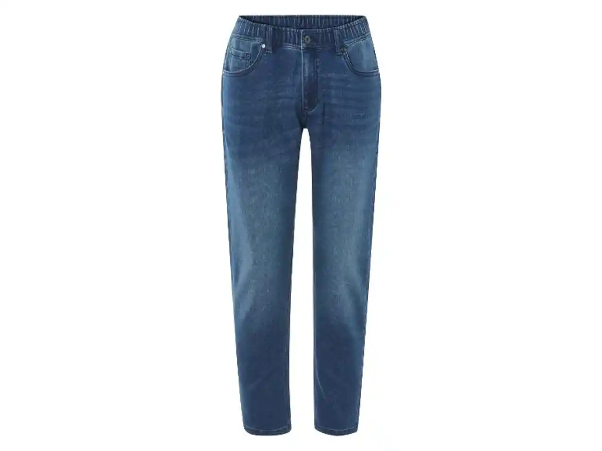 Bild 4 von LIVERGY® Herren Sweat-Denim-Jeans, Straight Fit, normale Leibhöhe