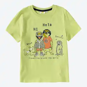 Kinder-Jungen-T-Shirt mit Tier-Motiven