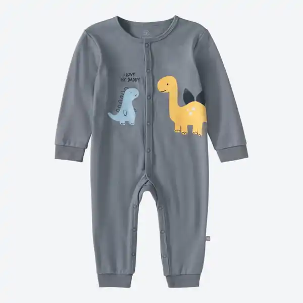 Bild 4 von Baby-Jungen-Schlafanzug mit Dino-Druck