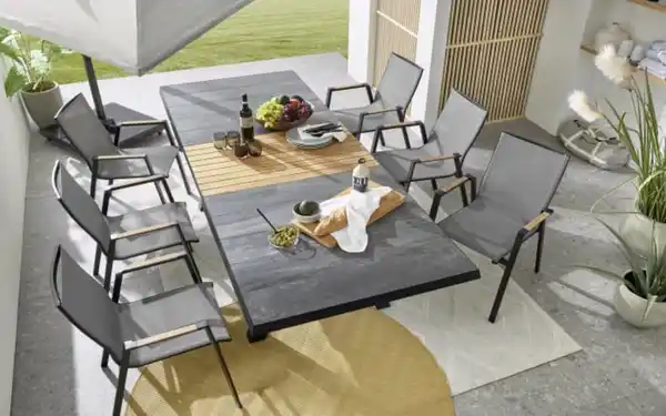 Bild 4 von Mondo - Stapelstuhl Ferina, in anthrazit und grau