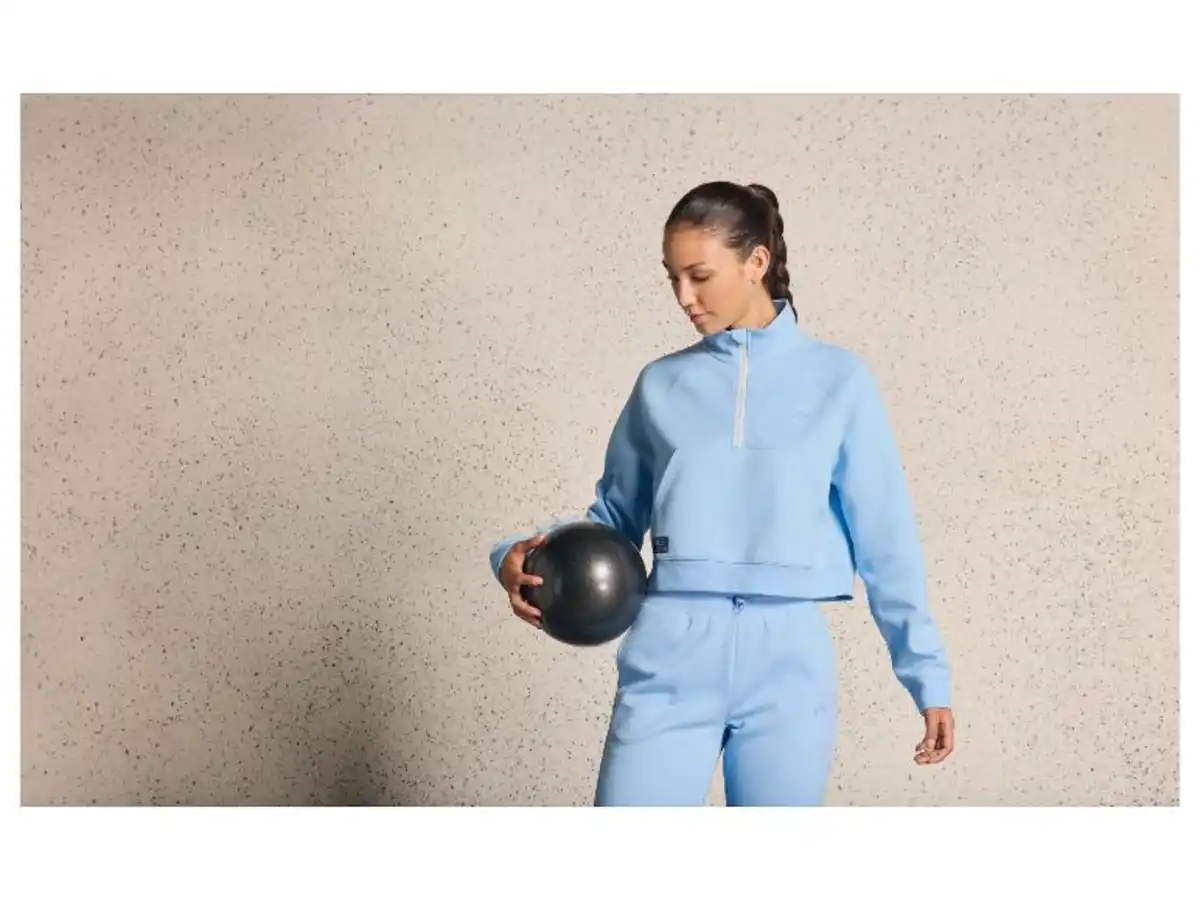 Bild 3 von CRIVIT Damen Sweatpullover, mit Baumwolle