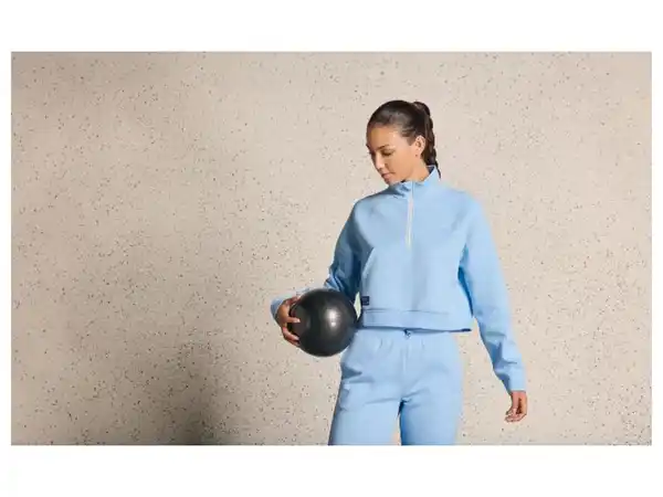 Bild 3 von CRIVIT Damen Sweatpullover, mit Baumwolle