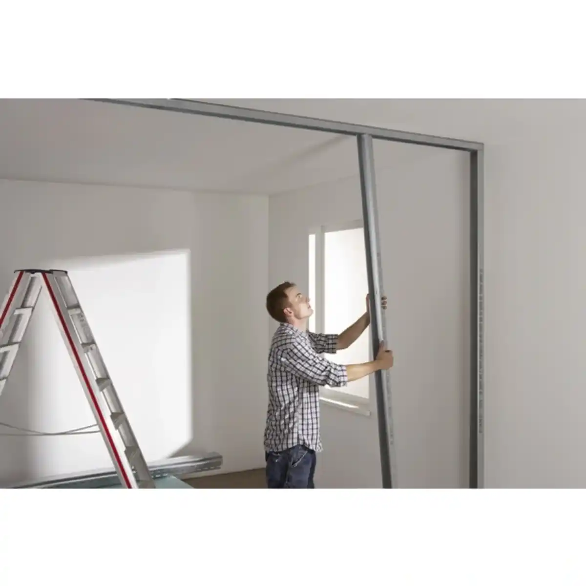 Bild 2 von KNAUF UW-dB-Rahmenprofil, Stahl, BxHxL: 50 mm x 40 mm x 2000 mm