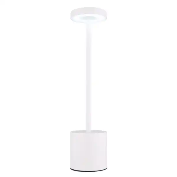 Bild 4 von GLOBO LIGHTING Akku-Tischleuchte »POLINA«, 138lm, Metall, weiß