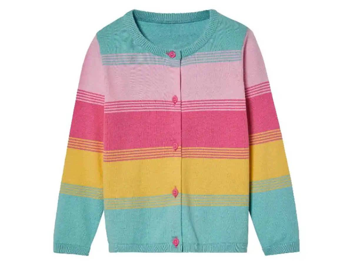 Bild 2 von lupilu® Kleinkinder Strickcardigan aus reiner Baumwolle