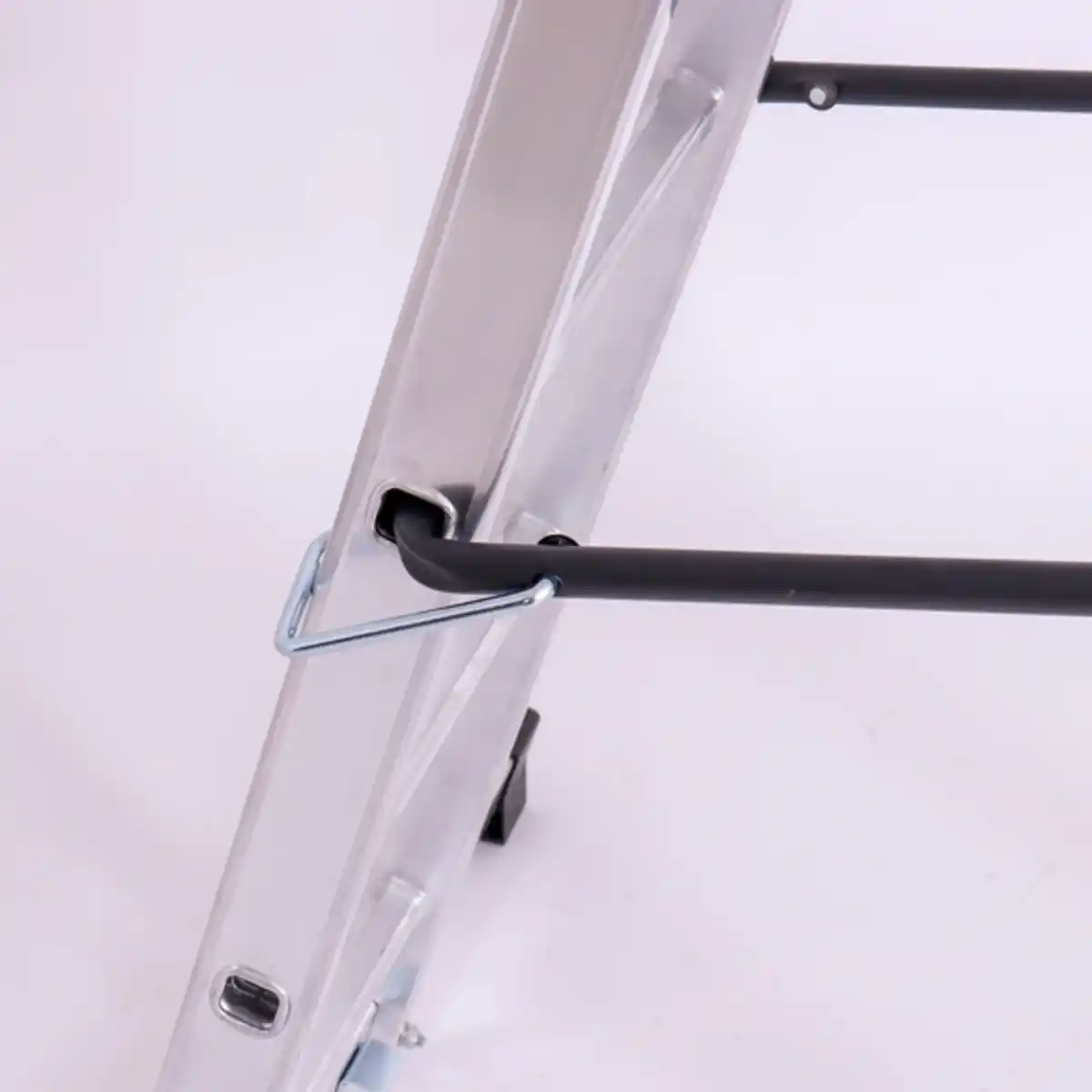 Bild 2 von Gerüstleiter mit Plattform, 3-in-1, Aluminium, silber