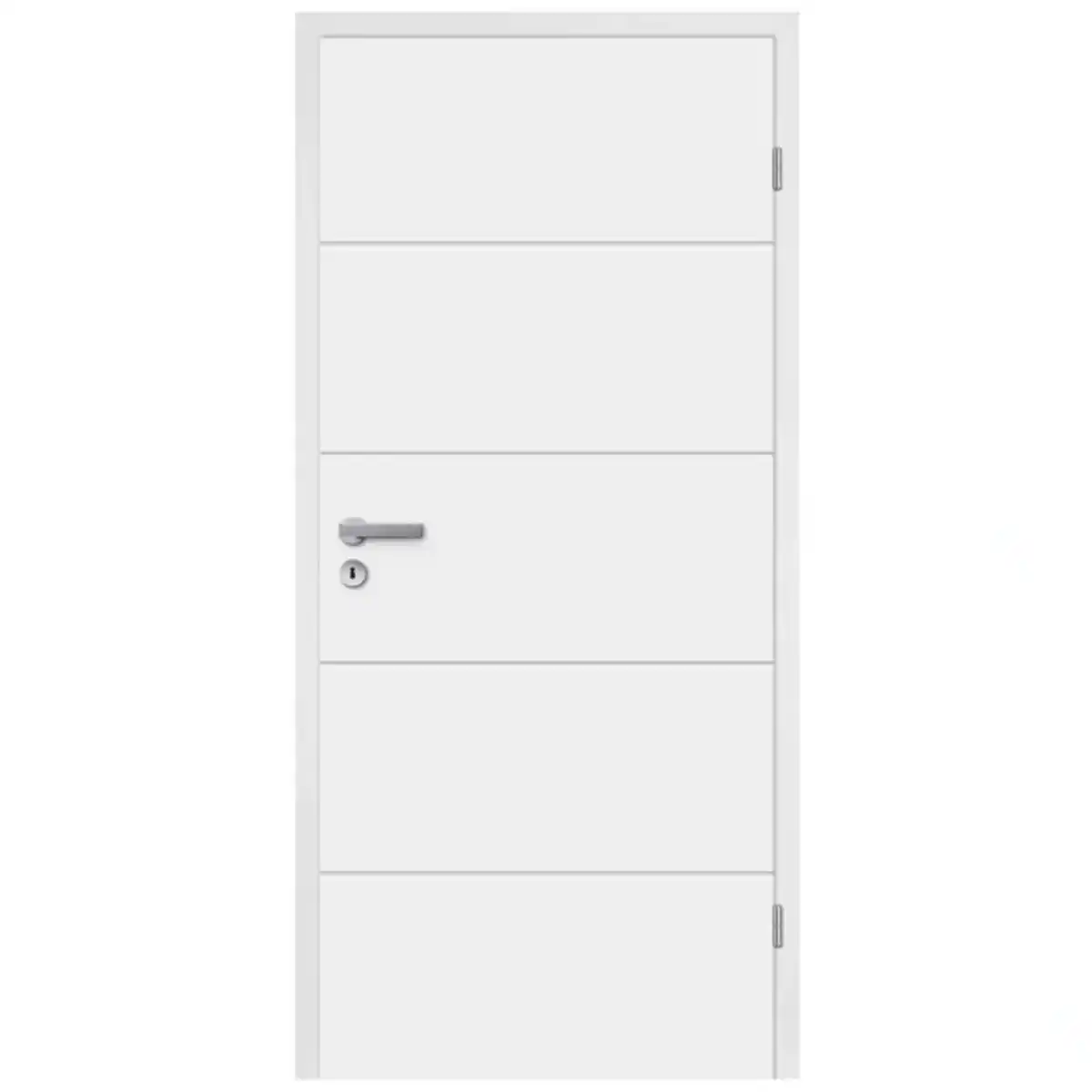 Bild 1 von TÜRELEMENTE BORNE Tür »Fila 5 Weißlack«, rechts, 86 x 198,5 cm