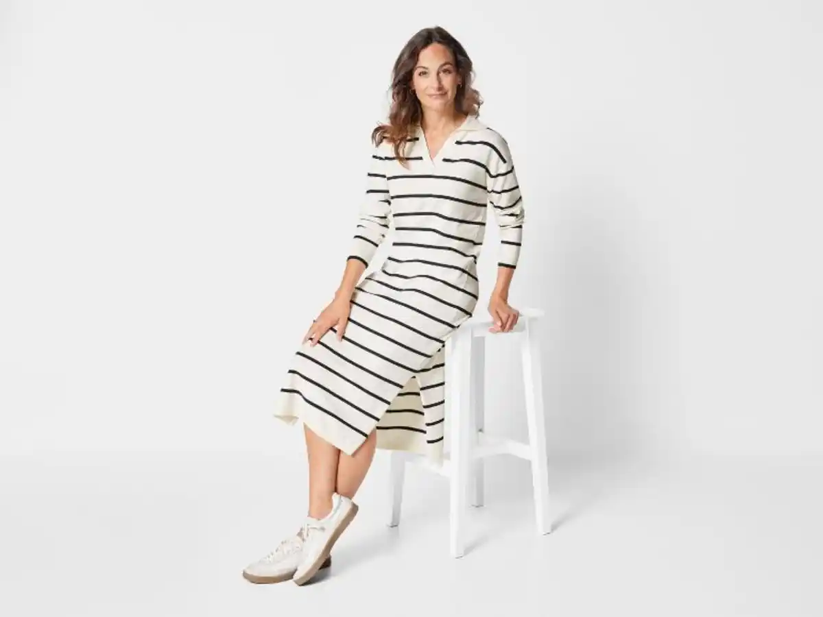 Bild 3 von esmara® Damen Kleid, aus weicher Feinstrick-Qualität