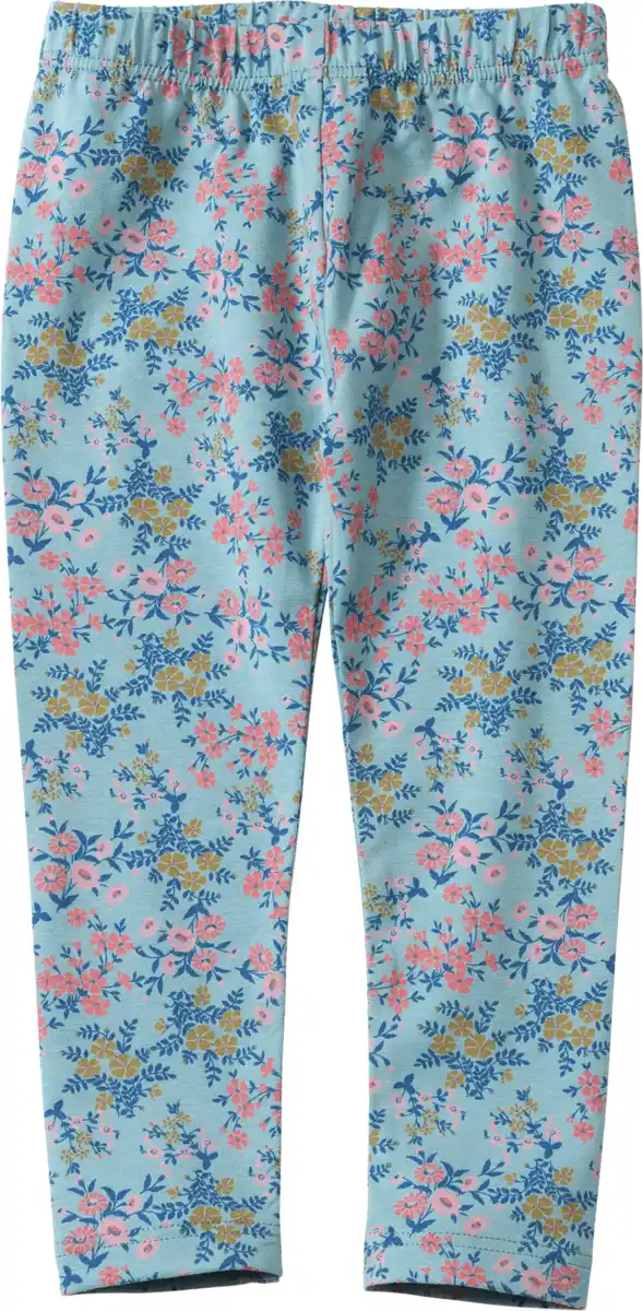 Bild 1 von ALANA Leggings Pro Climate mit Blumen-Muster, blau, Gr. 92