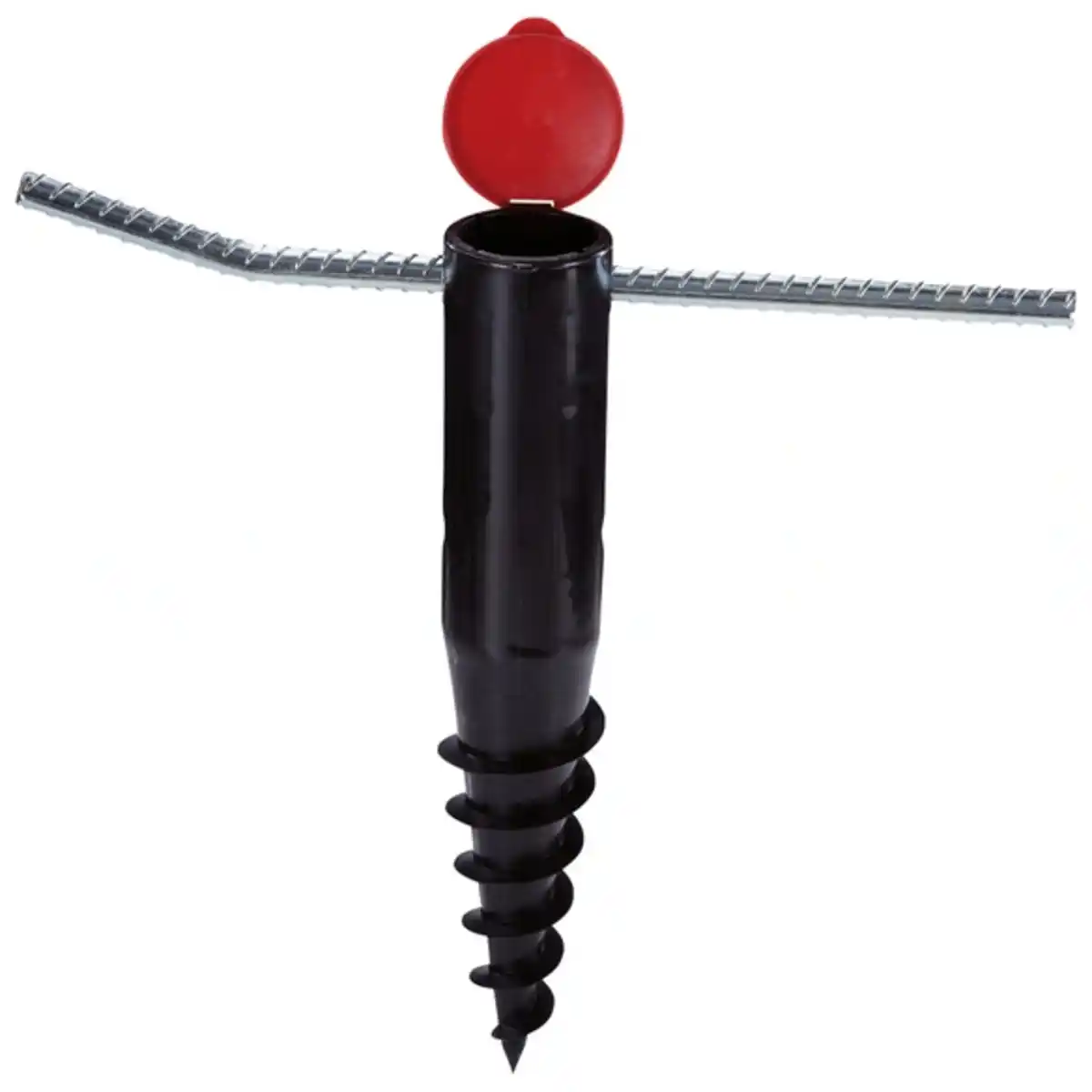 Bild 2 von LEIFHEIT Bodendübel, BxHxL: 8 x 42,7 x 9,5 cm, Stahl, schwarz