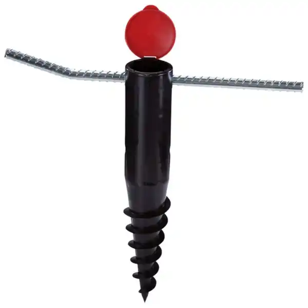 Bild 2 von LEIFHEIT Bodendübel, BxHxL: 8 x 42,7 x 9,5 cm, Stahl, schwarz