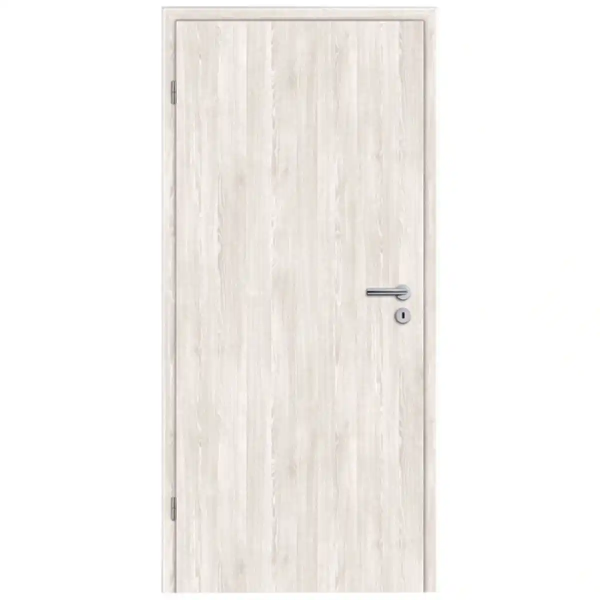 Bild 1 von TÜRELEMENTE BORNE Tür »Standard Dekor Pinie weiß«, links, 86 x 198,5 cm
