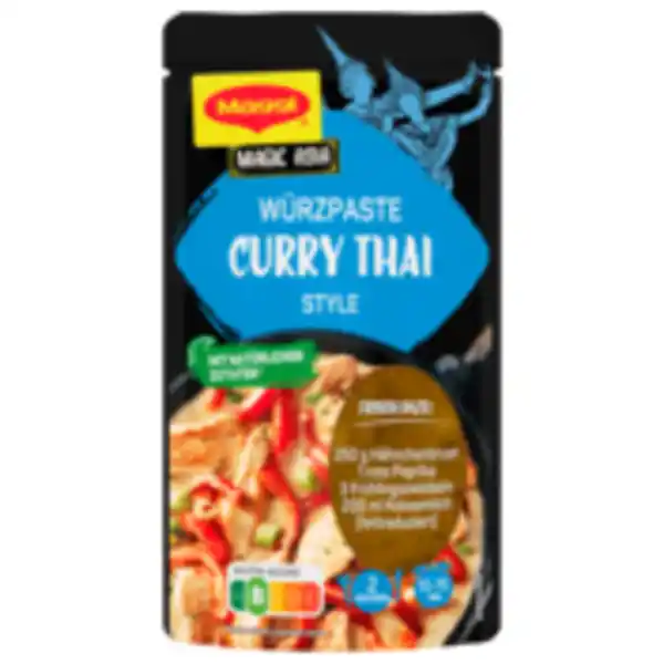 Bild 1 von Maggi Magic Asia Würzpaste Curry Thai Style