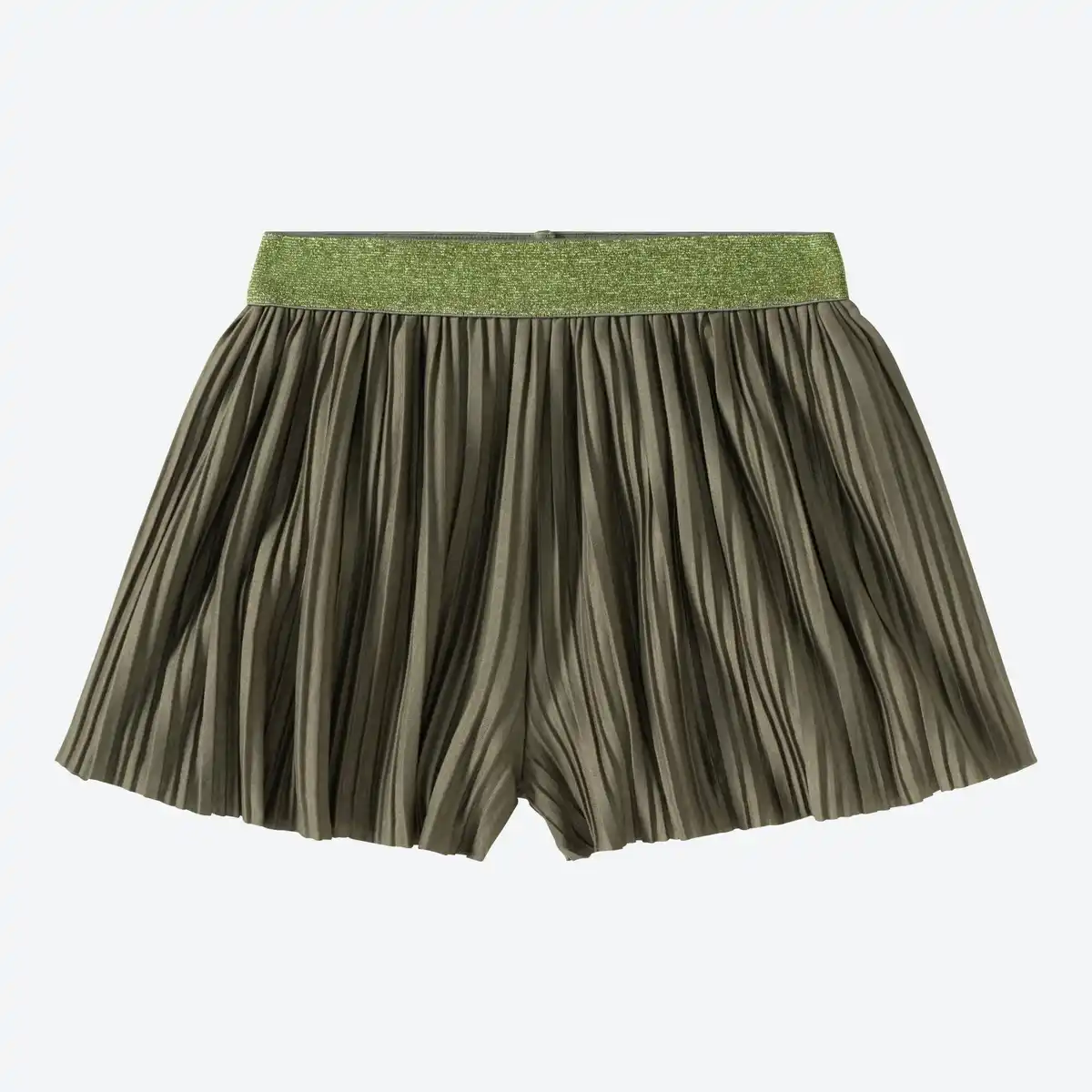 Bild 4 von Kinder-Mädchen-Plissee-Shorts mit Lurex-Bund