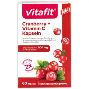 Vitafit Mannose Cranberry Sticks / Cranberry + Vitamin C Kapseln