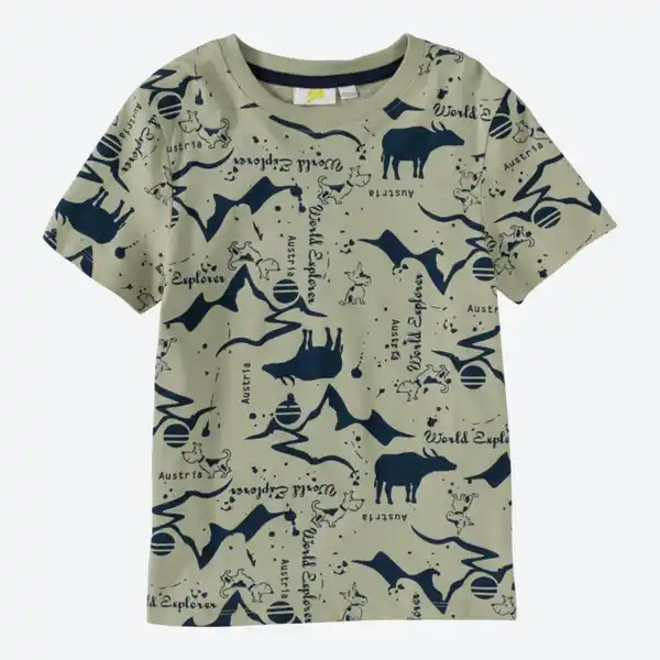 Bild 2 von Kinder-Jungen-T-Shirt aus Baumwolle