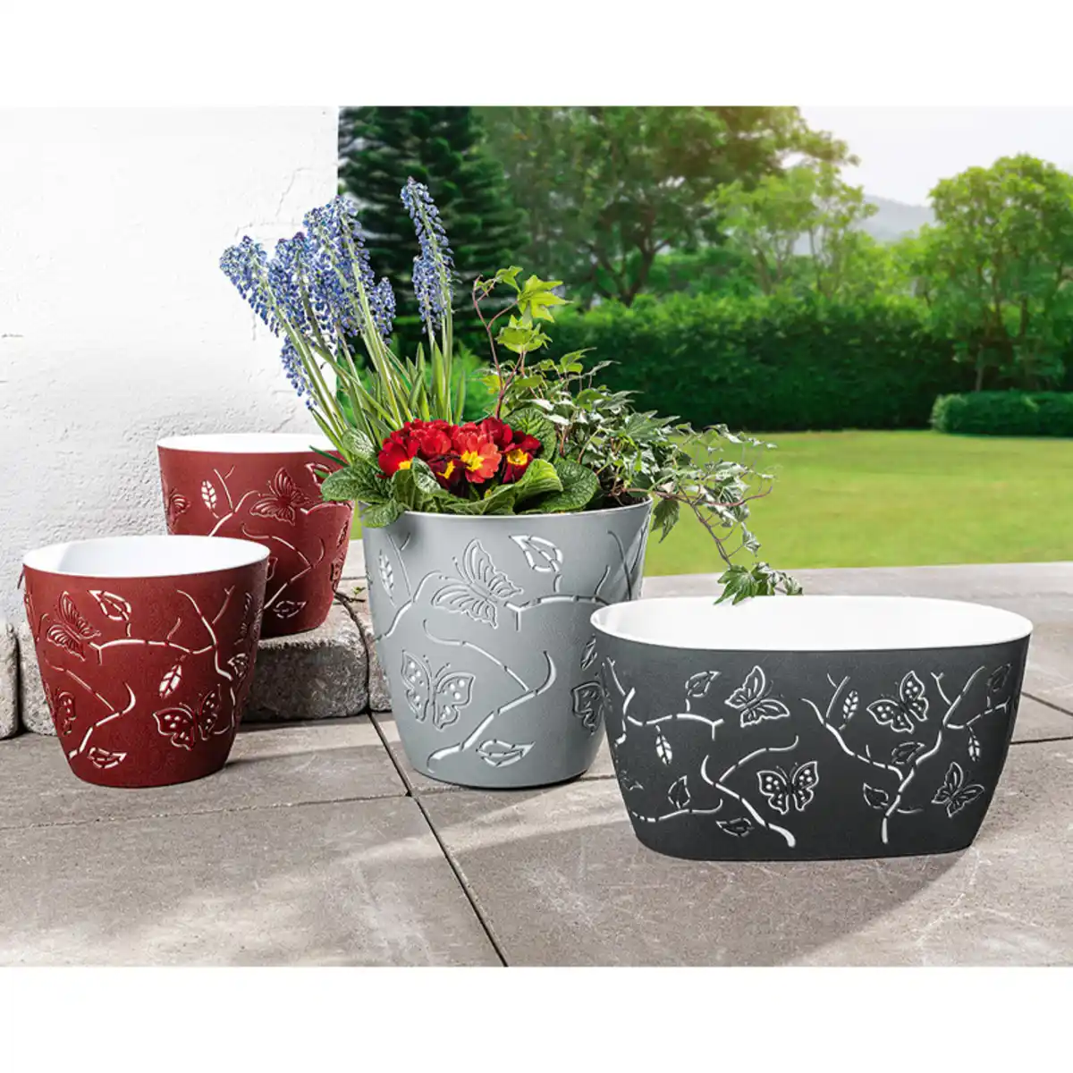 Bild 1 von Powertec Garden 3D-Pflanztopf "Schmetterling"