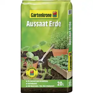 Gartenkrone Aussaaterde, für Kräuter und Anzucht