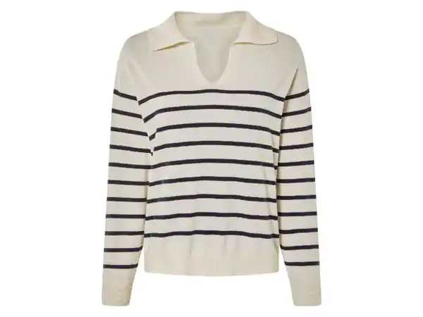 Bild 4 von esmara® Damen Strickpullover, mit leicht überschnittenen Schultern