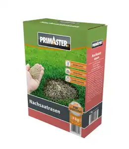 Primaster Nachsaatrasen 1 kg für ca. 50 m²