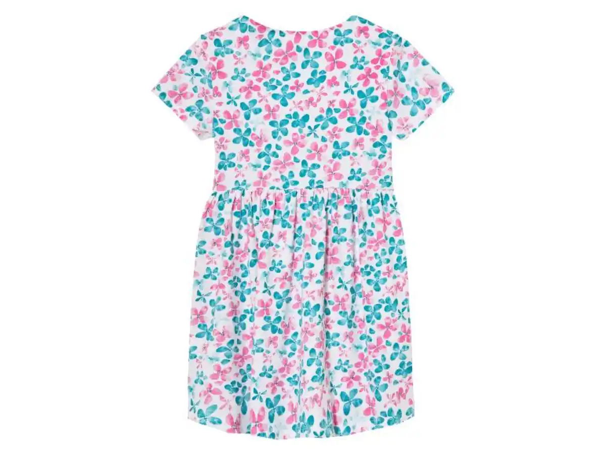 Bild 4 von lupilu® Kleinkinder Kleid aus reiner Baumwolle, kurzarm