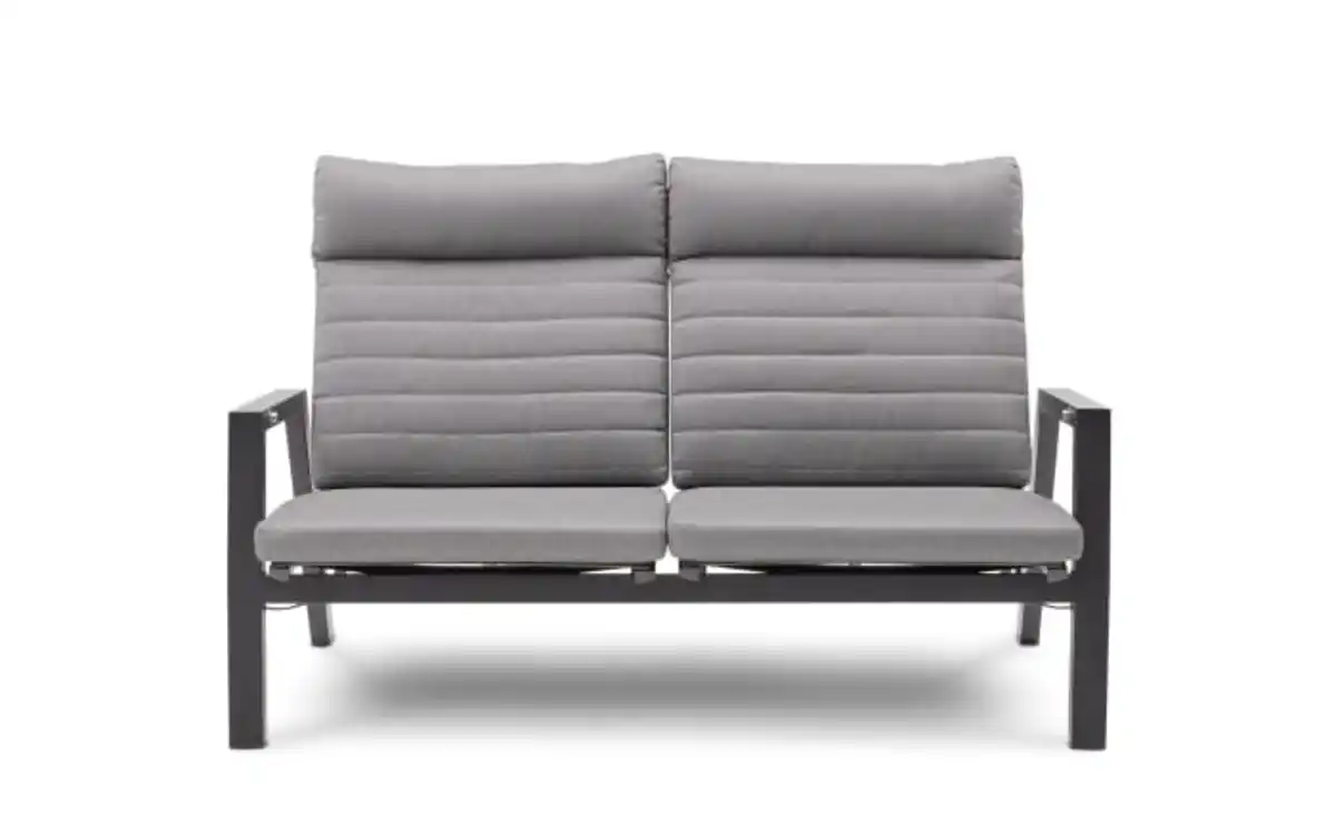 Bild 2 von Mondo - Gartensofa Ascella, Aluminiumgestell in anthrazit, mit manueller Rückenverstellung