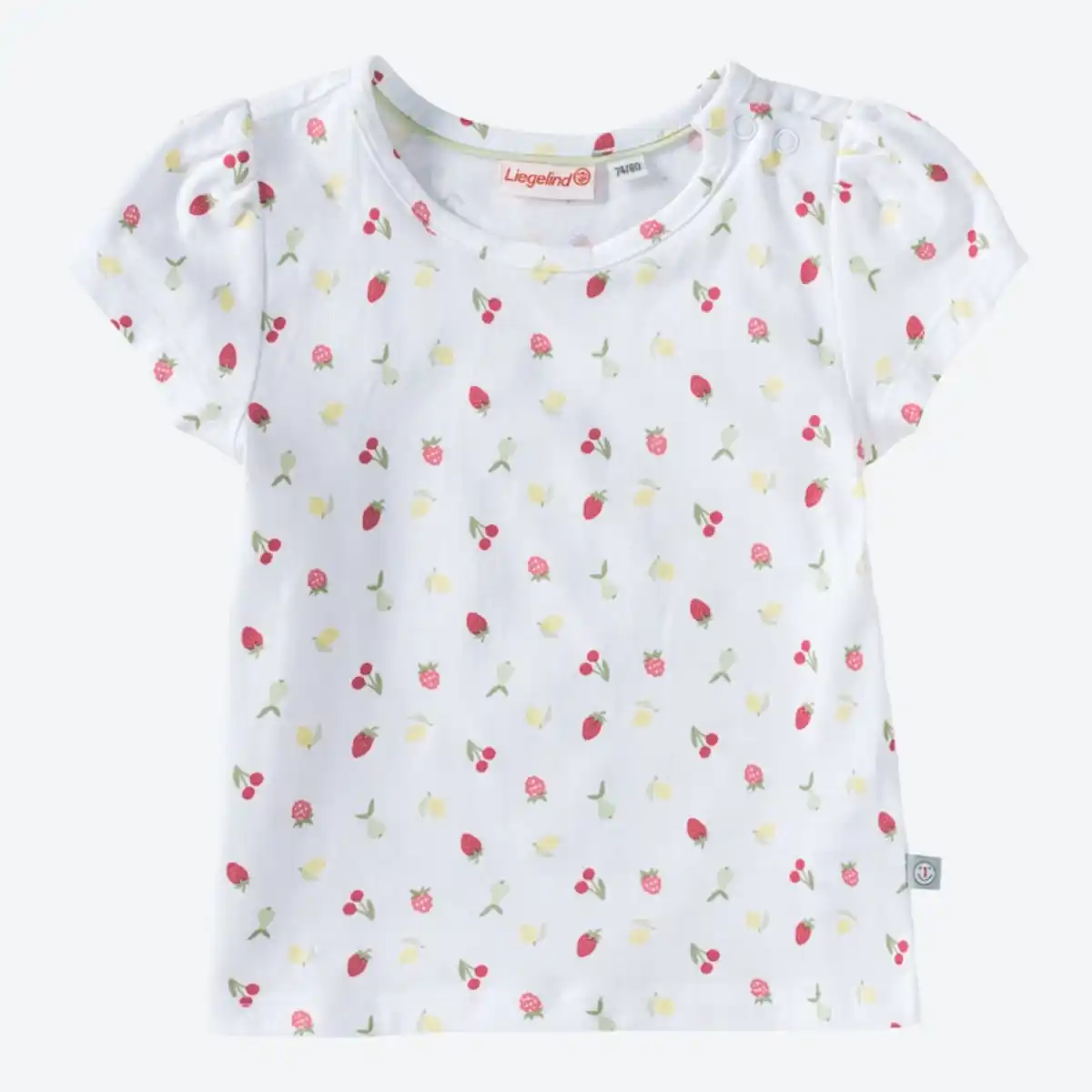 Bild 2 von Baby-Mädchen-T-Shirt mit Früchte-Aufdruck