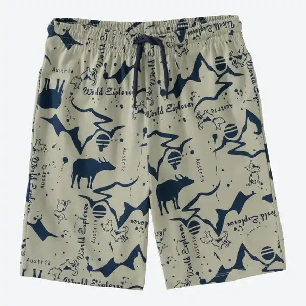 Bild 3 von Kinder-Jungen-Bermudas aus Baumwolle