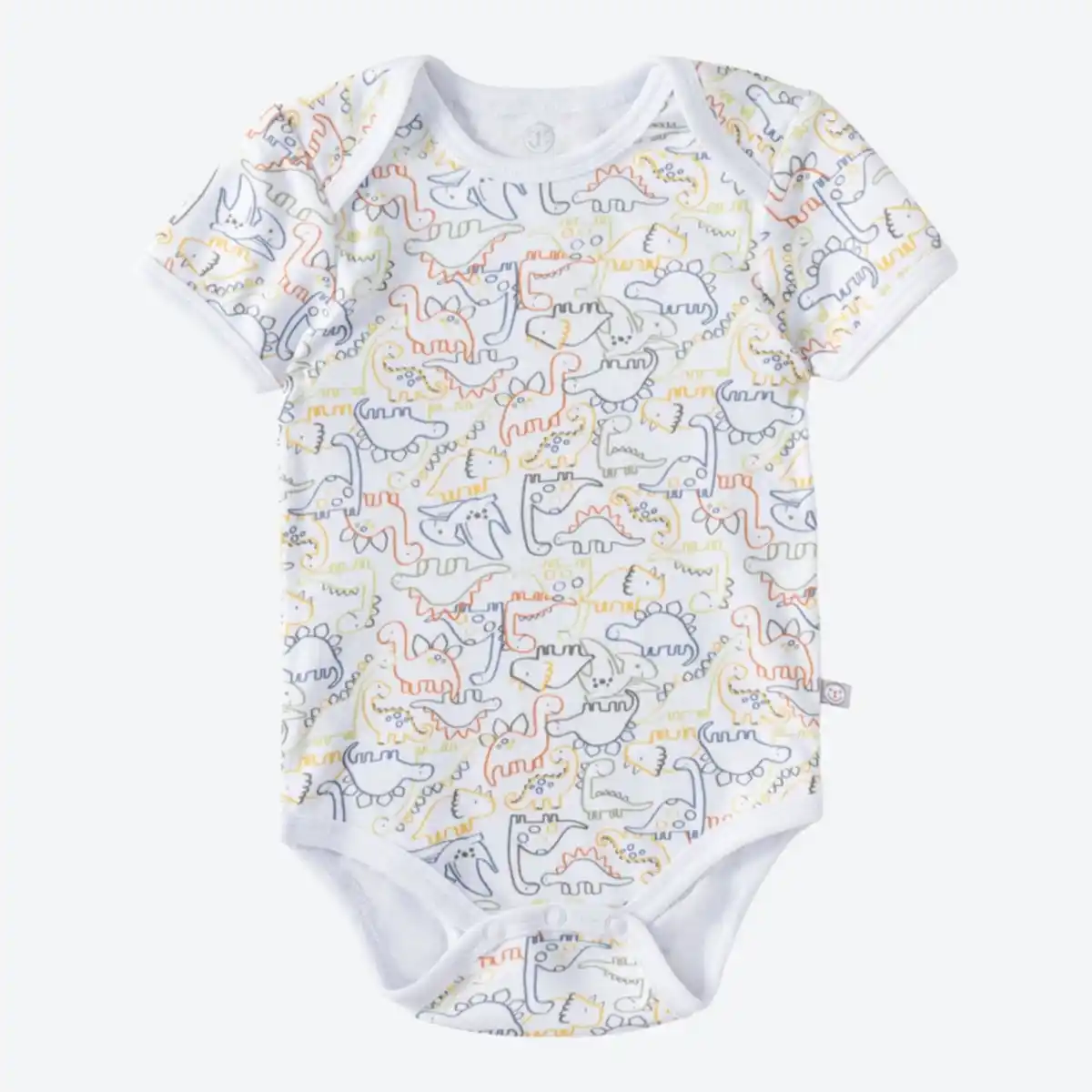 Bild 2 von Baby-Jungen-Body mit bunten Dinosaurier-Motiven
