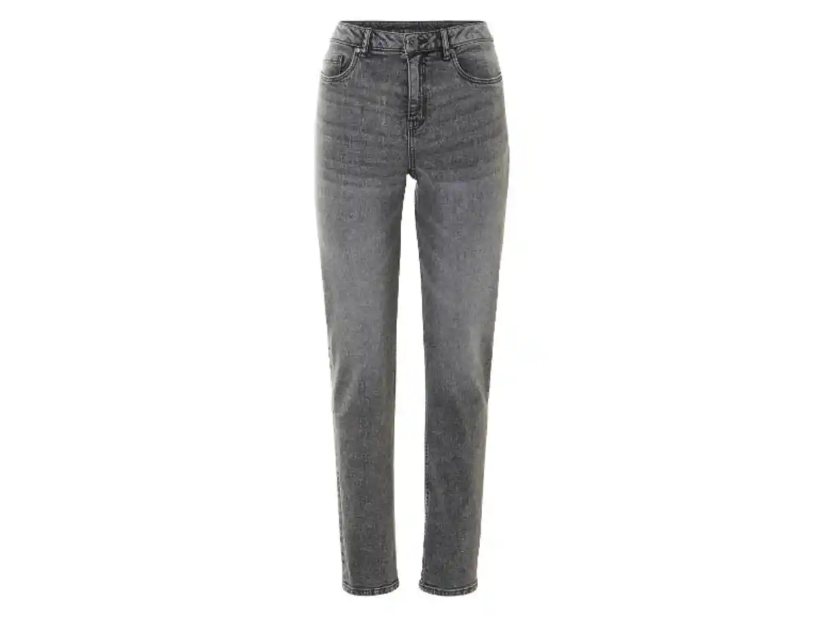 Bild 2 von esmara® Damen Jeans, Straight Fit, normale Leibhöhe