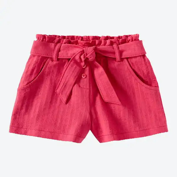 Bild 1 von Kinder-Mädchen-Shorts mit Gürtel