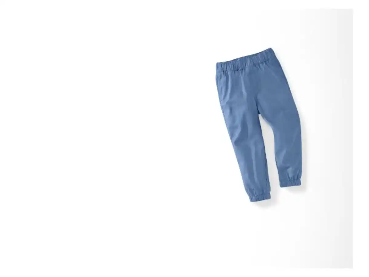 Bild 3 von lupilu® Kinder Twilljogger, mit Gummizugbund und Bündchen