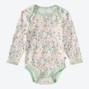 Baby-Mädchen-Body mit Blumenmotiv