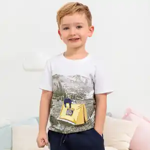 Kinder-Jungen-T-Shirt mit Druck