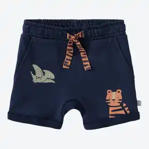 Baby-Jungen-Shorts mit Tier-Druck