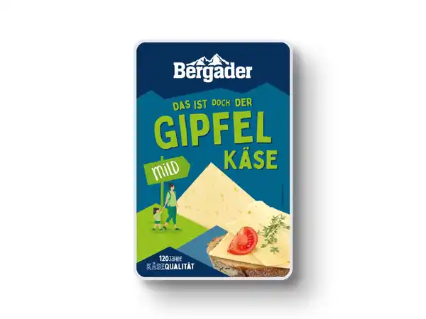 Bild 1 von Bergader Käsescheiben,  125 g