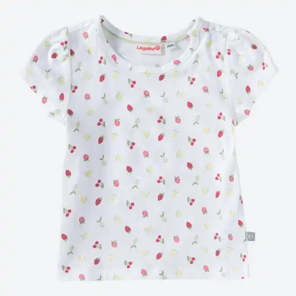 Bild 4 von Baby-Mädchen-T-Shirt mit Früchte-Aufdruck