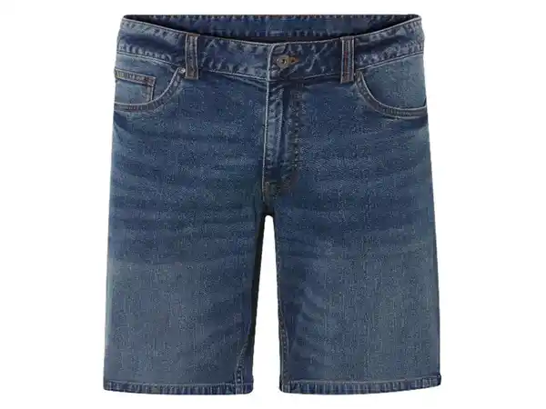 Bild 2 von LIVERGY® Herren Jeansshorts, mit hohem Baumwollanteil