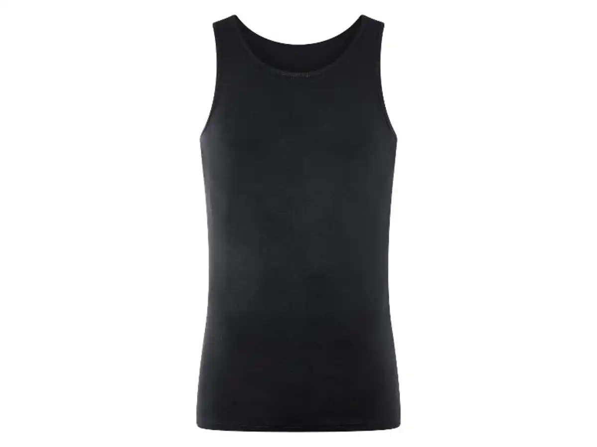 Bild 3 von LIVERGY® Herren Achselhemden, 3 Stück, in anschmiegsamer Feinripp-Qualität