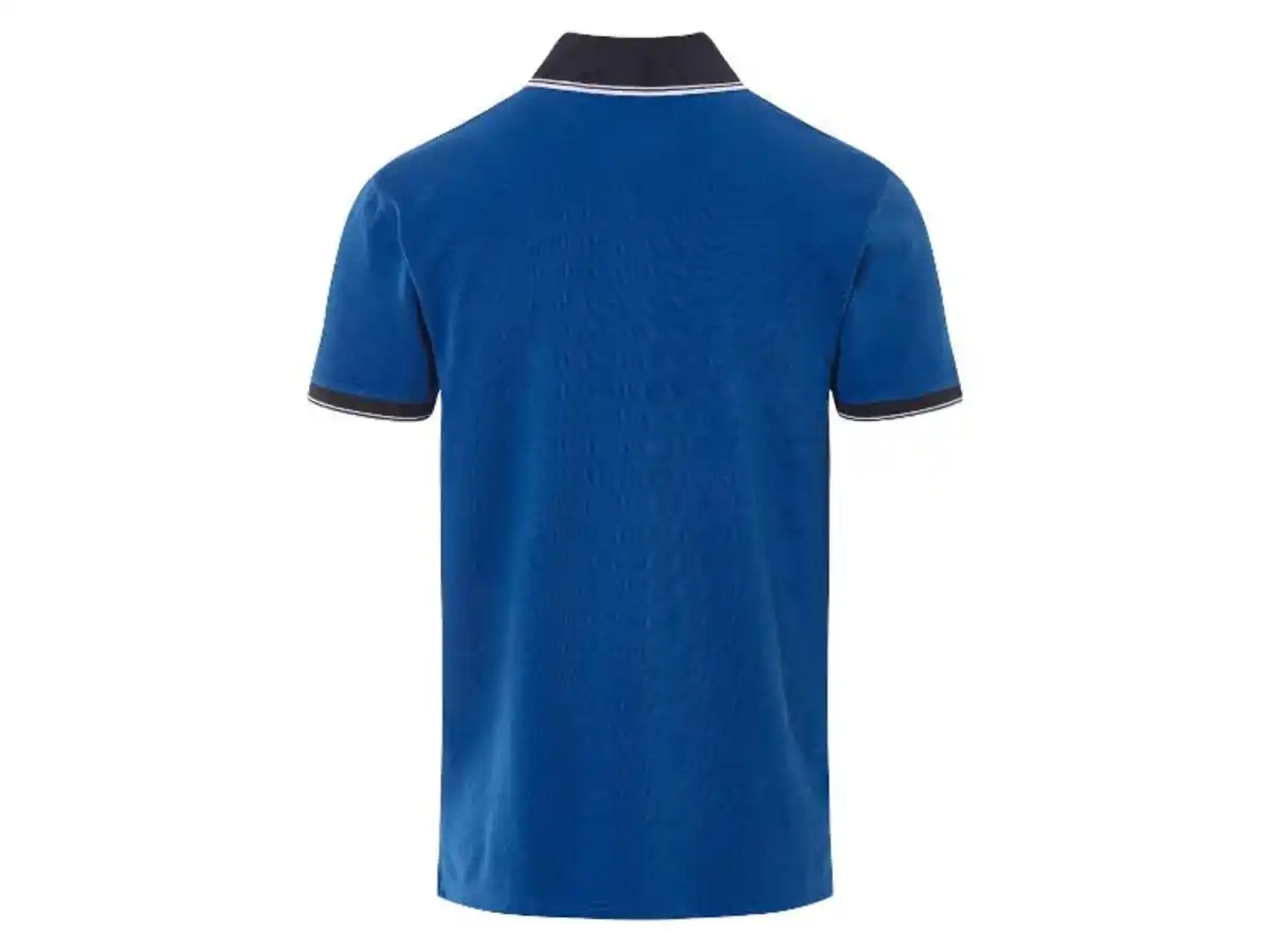 Bild 4 von LIVERGY® Herren Poloshirt in Pikee-Qualität, mit Kontraststreifen